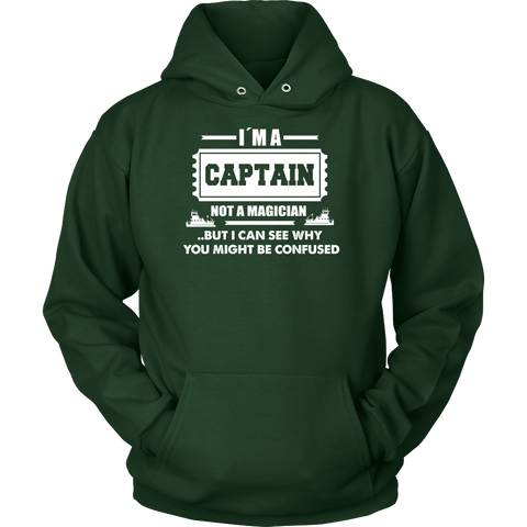 Captain! Not a Magician! - River Life Apparel - Towboater T-Shirt