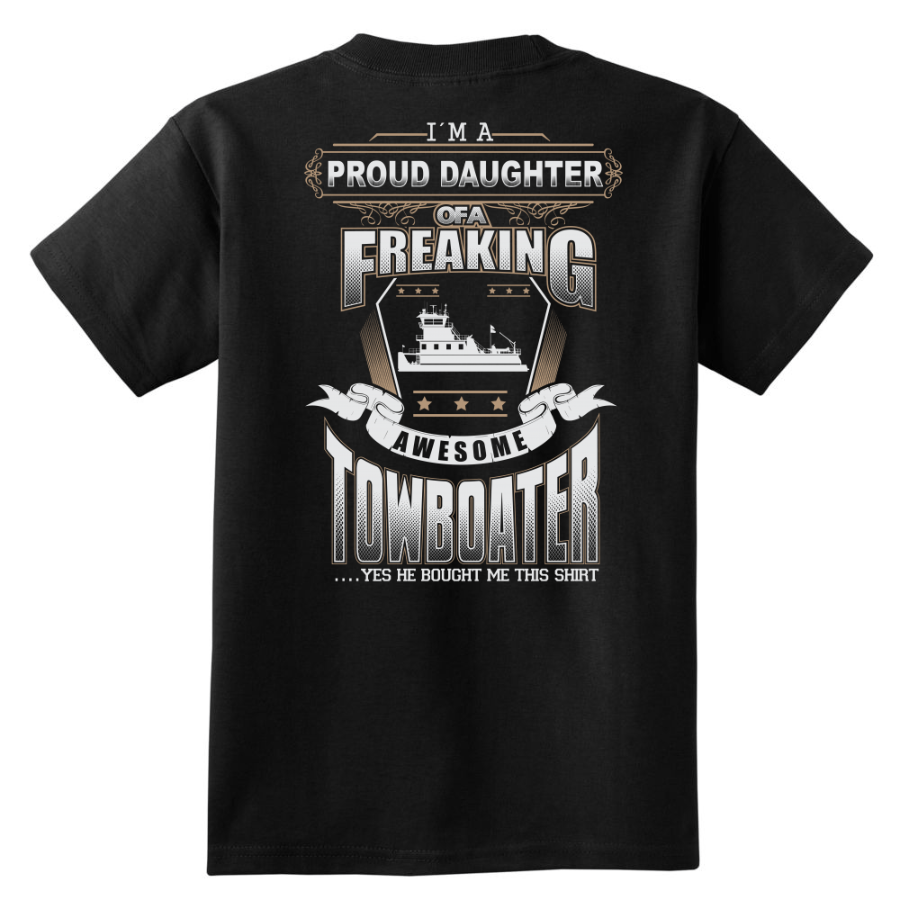Proud Daughter of a Towboater T-Shirt