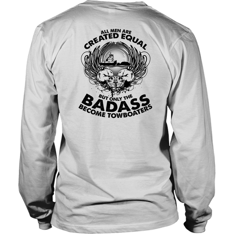 Badass Towboater - Towboater T-Shirt - Towboater Gift