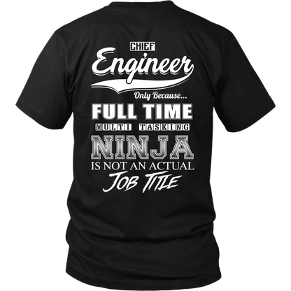 Funny Chief Engineer Tee