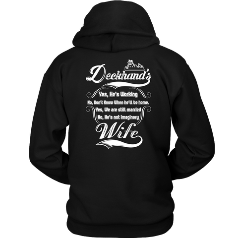 Deckhand's Wife T-Shirt - River Life Apparel -Gift For Deckhand's Wife