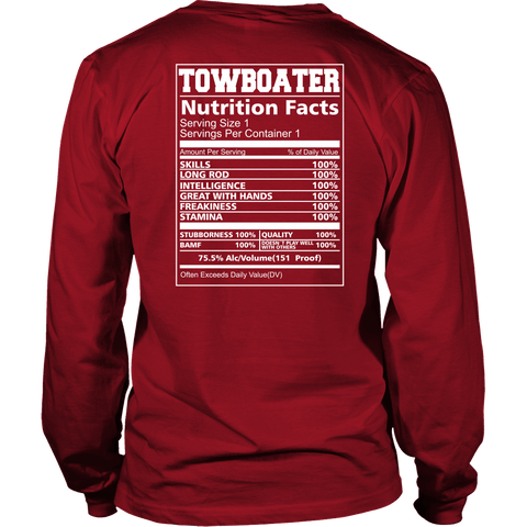 Towboater Nutrition Fact