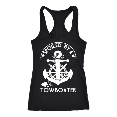Spoiled By A Towboater Tank Top