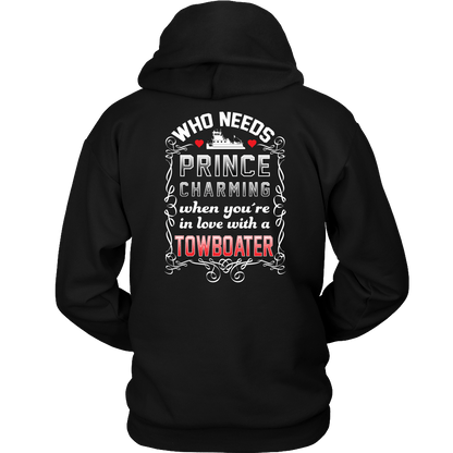 Who Needs Prince Charming Towboater Spouse T-Shirt