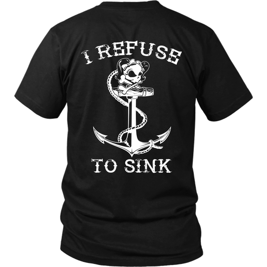 Refuse To Sink - Towboater Spouse T-Shirt