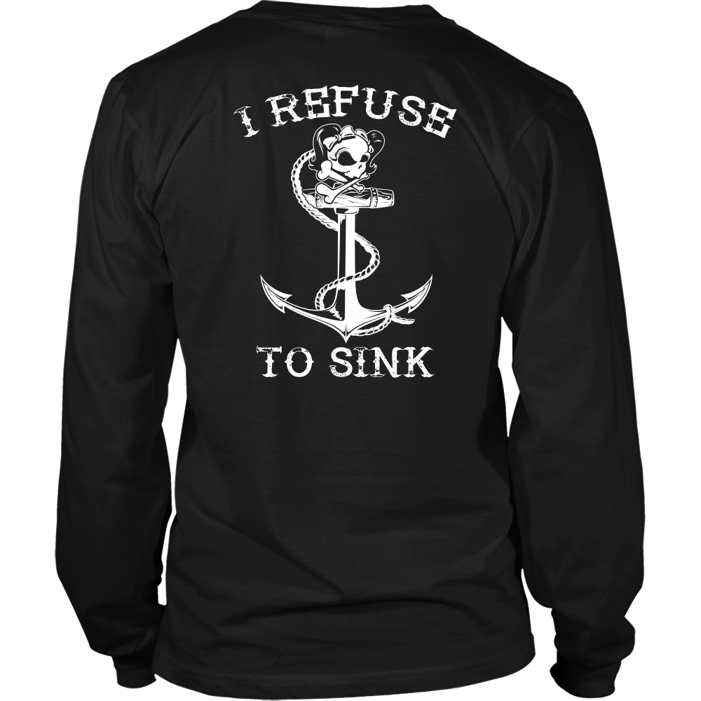 Refuse To Sink - Towboater Spouse T-Shirt