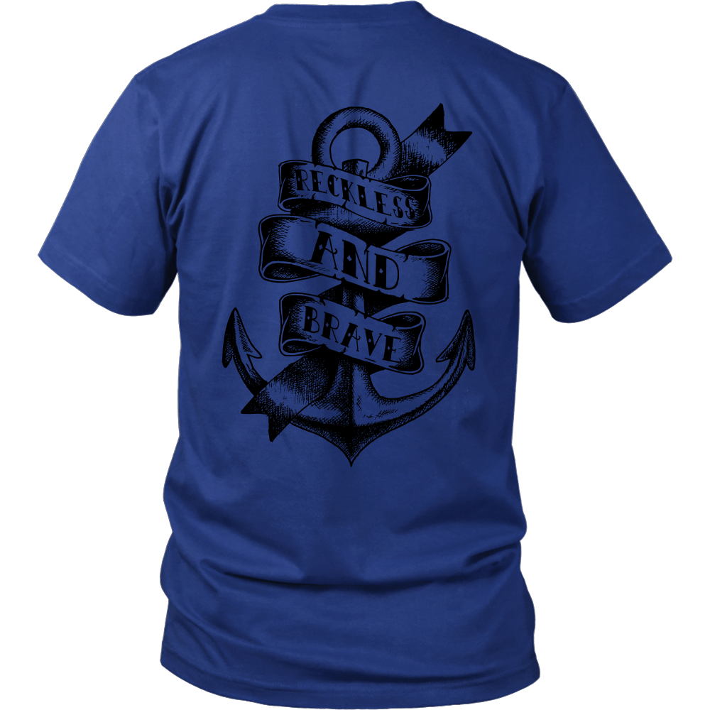 Reckless and Brave Towboater Anchor T-Shirt