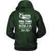 Image of Captain Full Time Ninja - Towboater Shirt - Gift For Towboater