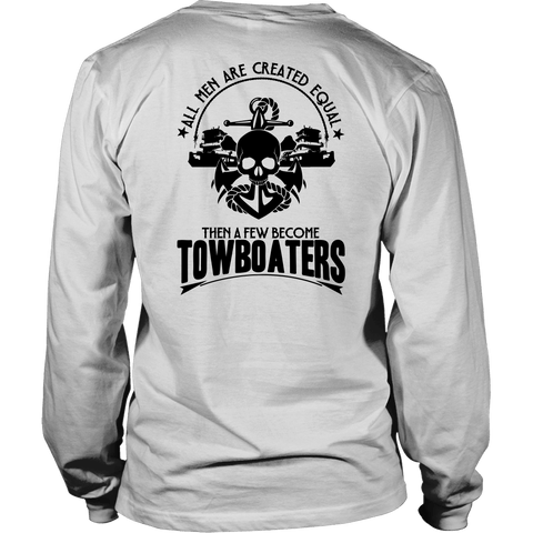 A Few Become Towboaters - River Life Shirts For Fearless Towboater Men