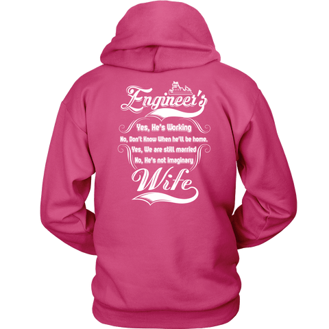Engineer's Wife Tshirt - Towboater Apparel - Gift For Towboat Engineer's Wife