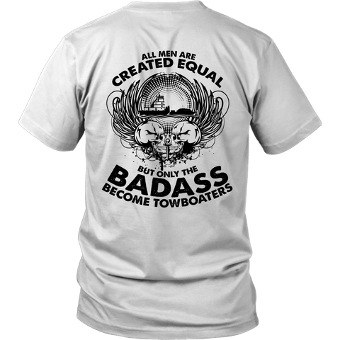 Badass Towboater - Towboater T-Shirt - Towboater Gift