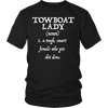 Image of Towboat Lady (noun) Tee