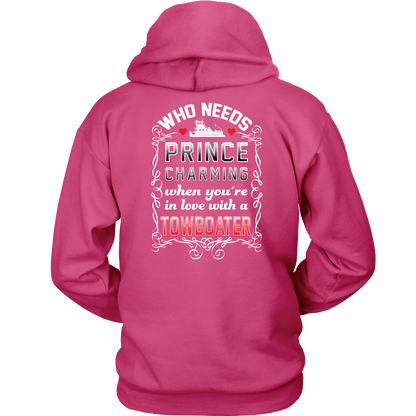 Who Needs Prince Charming Towboater Spouse T-Shirt