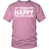 Image of He Makes Me Happy Towboater Wife T-Shirt