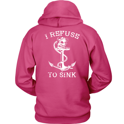 Refuse To Sink - Towboater Spouse T-Shirt