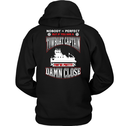 Nobody Is Perfect -Towboat Captain T-Shirt