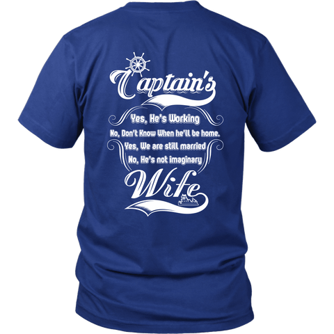 Captain's Wife Shirt - River Life Shirt - Gift For Captain's Wife