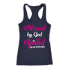 Image of Blessed By God Spoiled By My Towboater Tank Top -  Gift For Towboater Wives, Spouse, Girlfriend