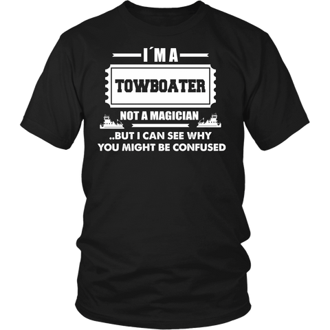 Towboater! Not a Magician!