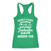 Image of Funny Towboaters Spouse Tank Top - Don't Flirt With Me