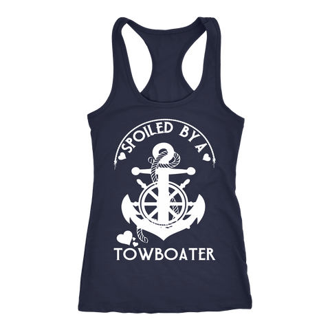 Spoiled By A Towboater Tank Top