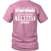 Image of God Created Towboat Moms - River Life Apparel - Gift For Towboat Moms