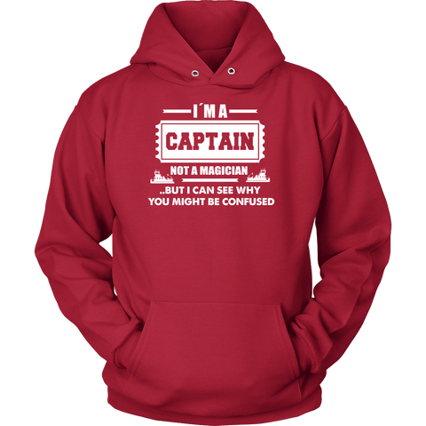 Captain! Not a Magician! - River Life Apparel - Towboater T-Shirt