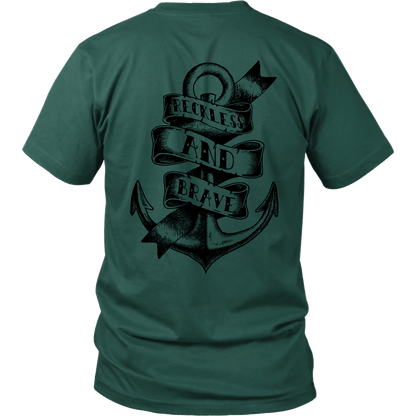 Reckless and Brave Towboater Anchor T-Shirt