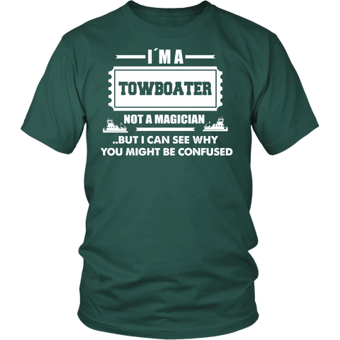 Towboater! Not a Magician!