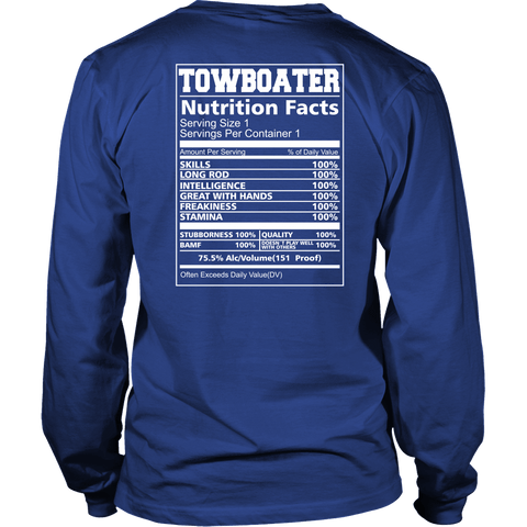 Towboater Nutrition Fact