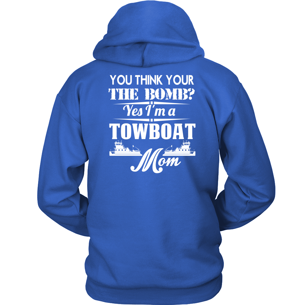 Towboat Mom Is The Bomb - River Life Apparel