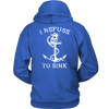 Image of Refuse To Sink - Towboater Spouse T-Shirt