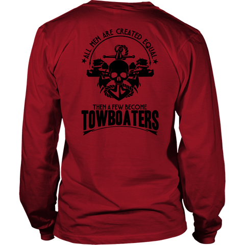A Few Become Towboaters - River Life Shirts For Fearless Towboater Men