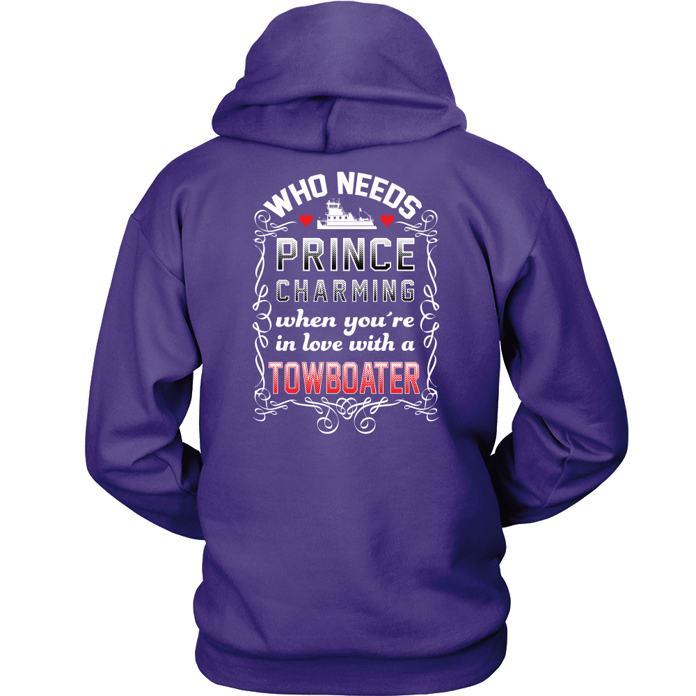 Who Needs Prince Charming Towboater Spouse T-Shirt