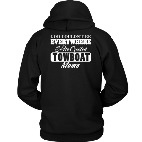 God Created Towboat Moms - River Life Apparel - Gift For Towboat Moms