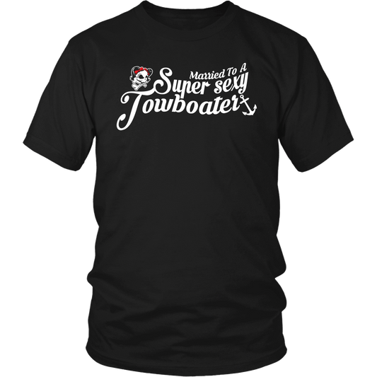 Married To A Towboater Tee