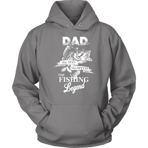 Dad! The Man! The Myth! The Fishing Legend - Towboater Shirt For Fishing Legends