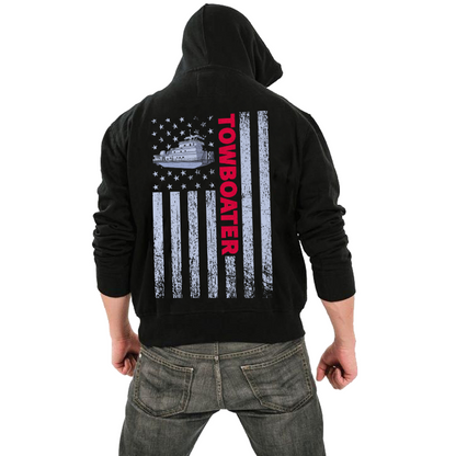 Patriotic Towboater Shirt Design - Try Stepping On This One