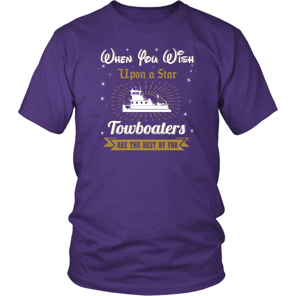 When You Wish Upon A Star Towboater T-Shirt