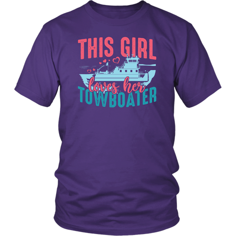 This Girl Loves Her Towboater T-Shirt