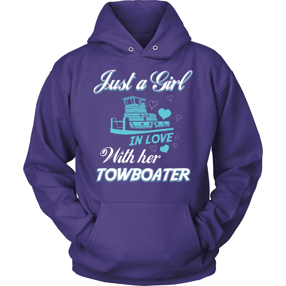 Just A Girl In Love With Her Towboater T-Shirt